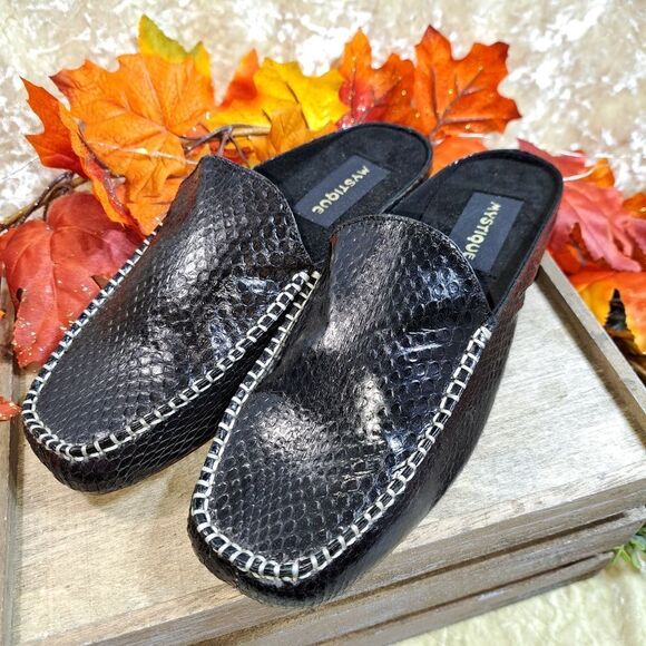 Mystique Leather Slide Mules various sizes - Picture 3 of 15